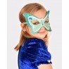 Masque de papillon turquoise