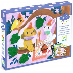 Collage de mousse - Fêtes...