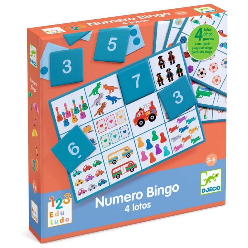 Edulodo - Numero bingo 4 lotos