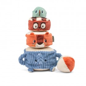 Pyramide sonore en tissu -...