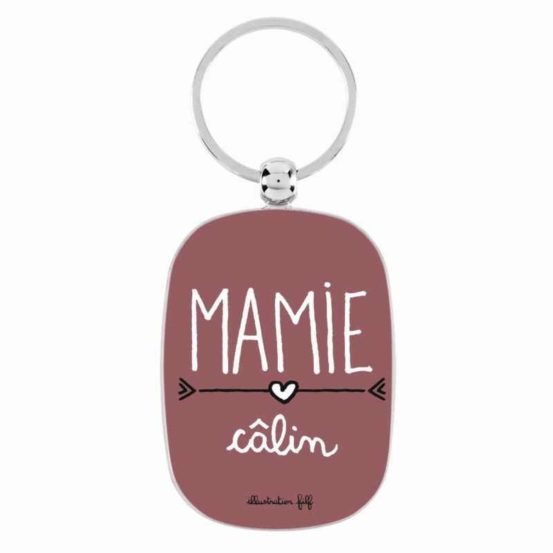 Porte-clés OPAT - Mamie câlin Porte-clés OPAT - Mamie câlin