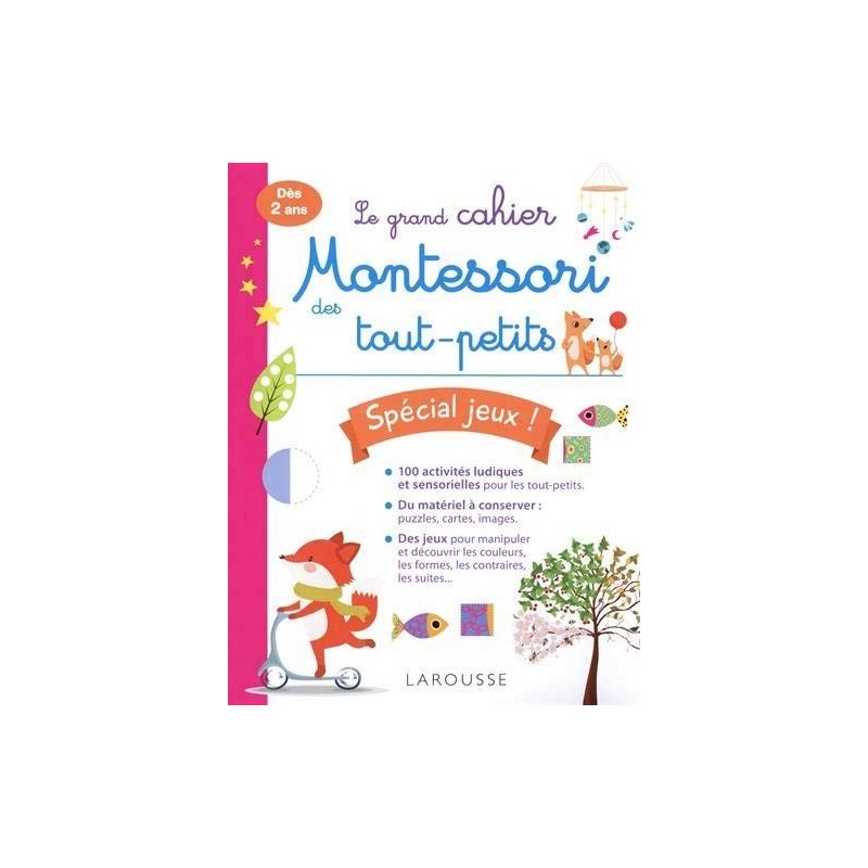 Mon Cahier Montessori D'écriture : 3-6 Ans : Un Cahier À Découper