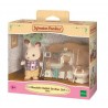 Frère lapin chocolat et toilettes - Sylvanian Families