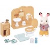 Frère lapin chocolat et toilettes - Sylvanian Families