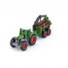 Tracteur avec remorque forestière