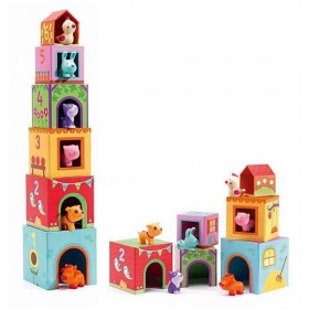 Topanifarm - jeu d'empilage