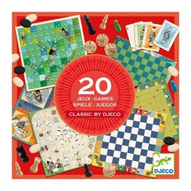 Boîte 20 jeux classiques