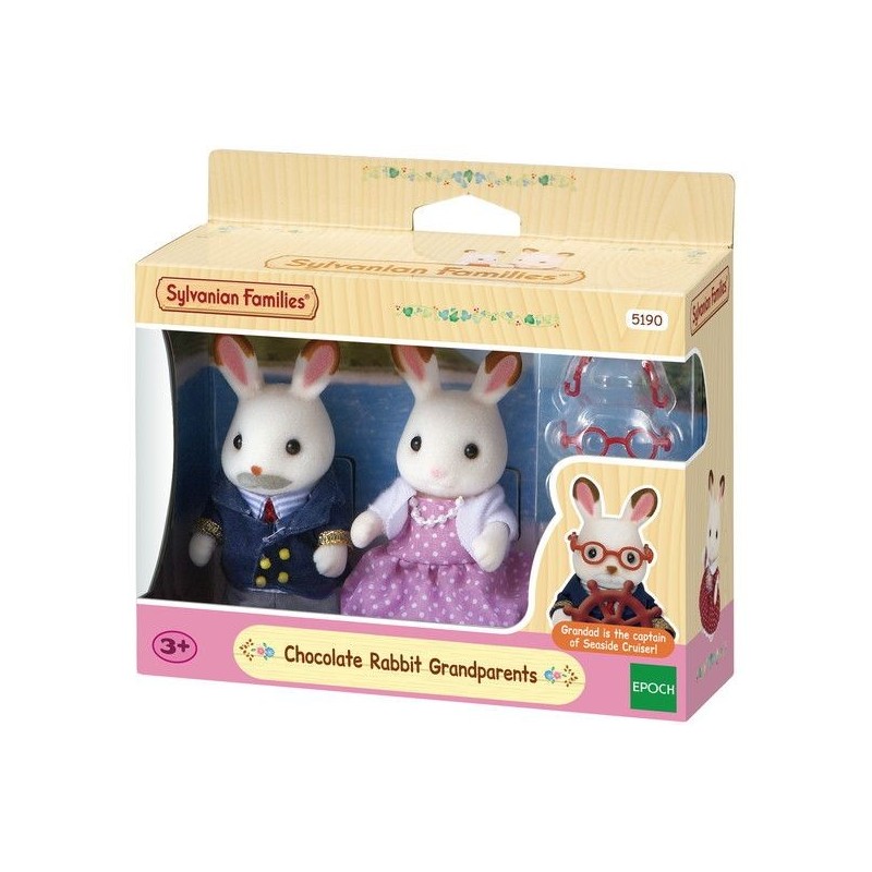 Grands-parents lapins chocolat - Sylvanian Families