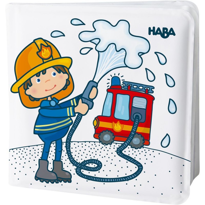 Livre de bain magique - Les pompiers