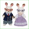 Grands-parents lapins chocolat - Sylvanian Families