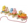 Creafarm train d'activités à tirer
