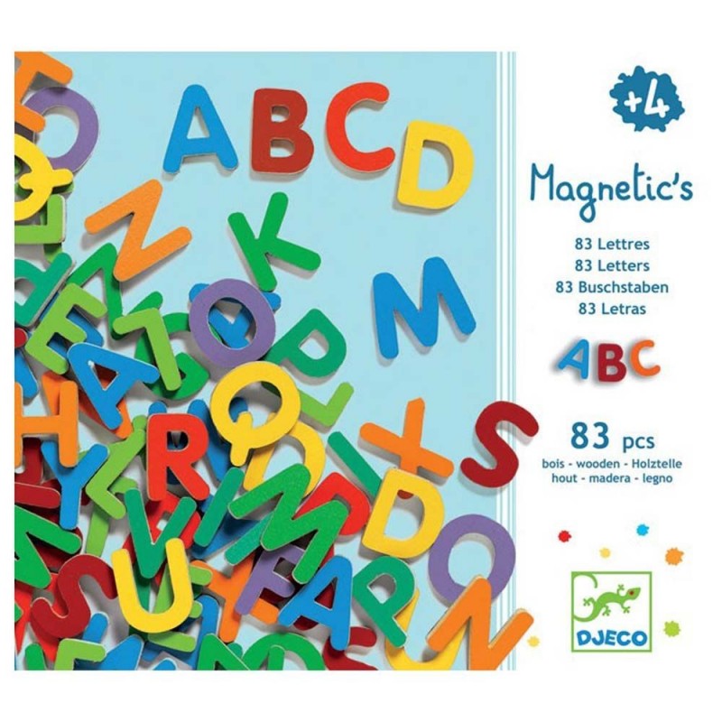 Jeu magnétique 83 petites lettres