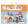 Pochette 50 grandes gommettes - Petits chiens et petits chats