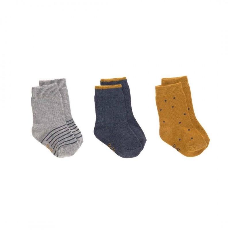 Chaussettes - Bleu T 27-30 (Lot de 3) Chaussettes - Bleu T 27-30 (Lot de 3)