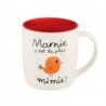 Mug LEMAN (+ boite) Mamie c'est la plus mimie