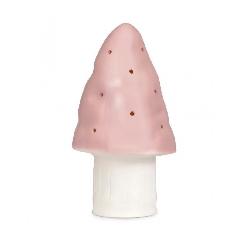 Lampe champignon petit vintage pink