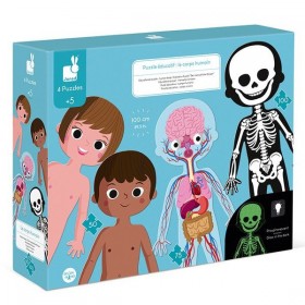 Puzzle éducatif - Le corps...