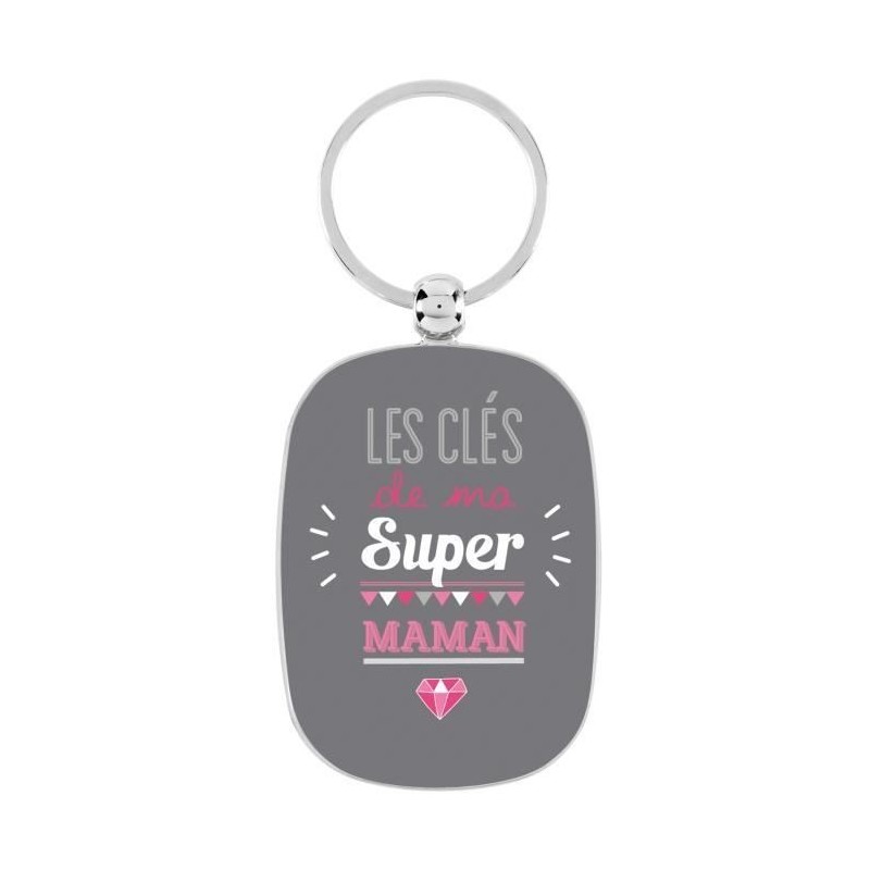 Porte-clés OPAT Ma super maman Porte-clés OPAT Ma super maman