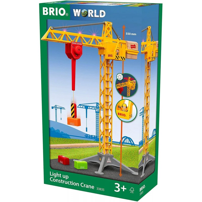 Grue de construction lumineuse Grue de construction lumineuse