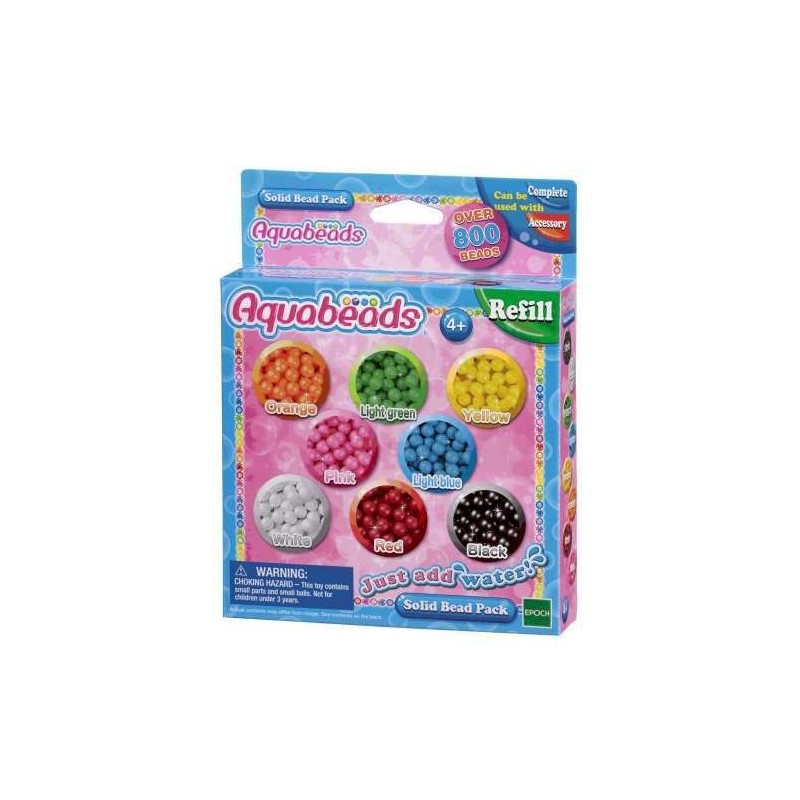 Aquabeads recharge Perles classiques Aquabeads recharge Perles classiques