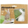 Mini kit décopatch - Lapin