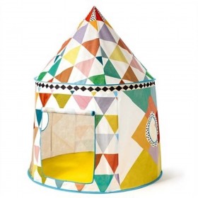 Tente - Cabane multicolore