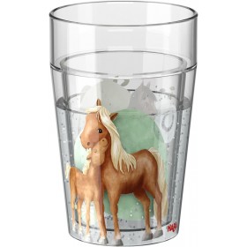 Gobelet scintillant - Chevaux