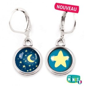 Boucles d'oreille pendantes...