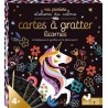 Ateliers du calme - Cartes à gratter Licornes