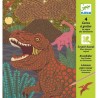 Cartes à gratter Le règne des dinosaures
