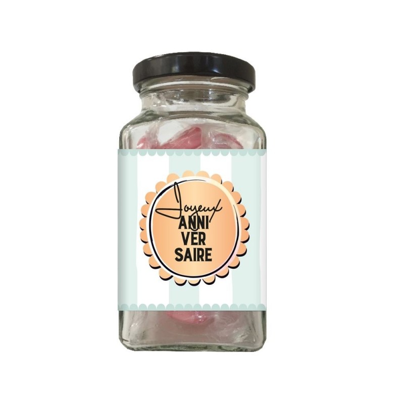 Bonbons en verrine - Joyeux anniversaire Bonbons en verrine - Joyeux anniversaire
