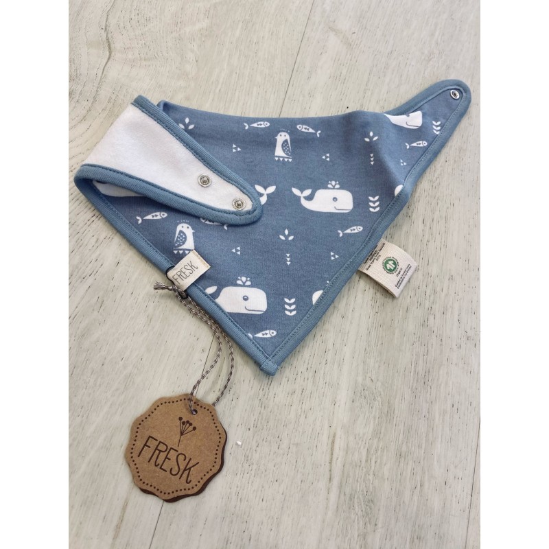 Bandana Baleine bleu