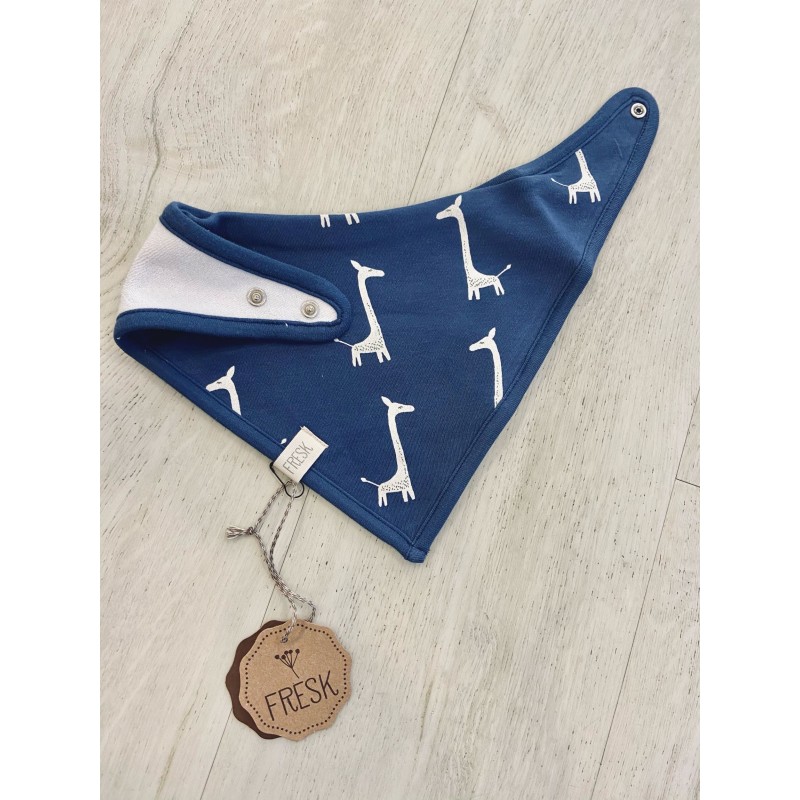 Bandana Girafe bleu indigo Bandana Girafe bleu indigo