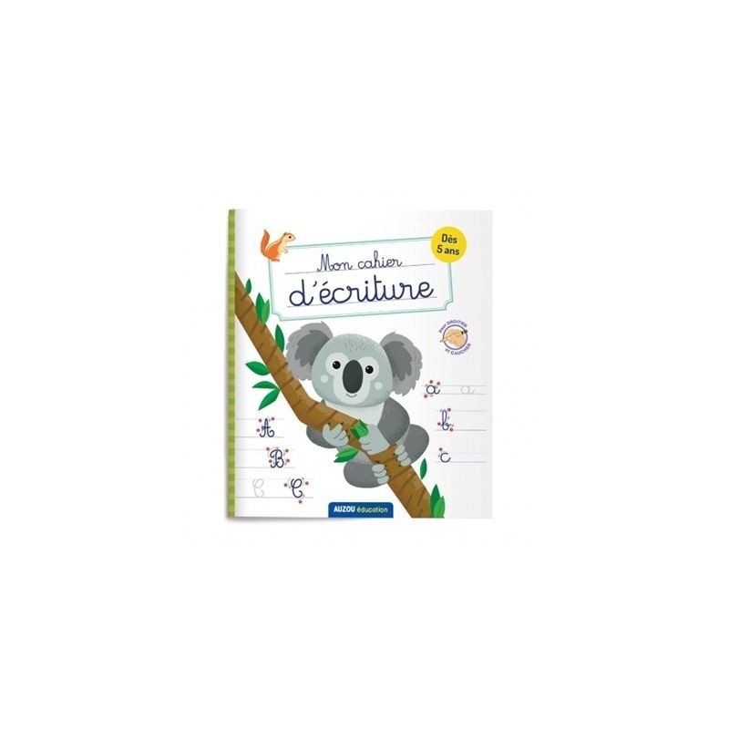 Mon cahier d'écriture animaux
