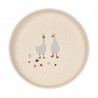 Assiette Tiny Farmer Oie PP/Cellulose