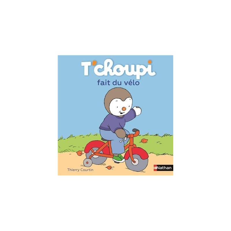 Les Albums T'choupi - T'choupi fait du vélo