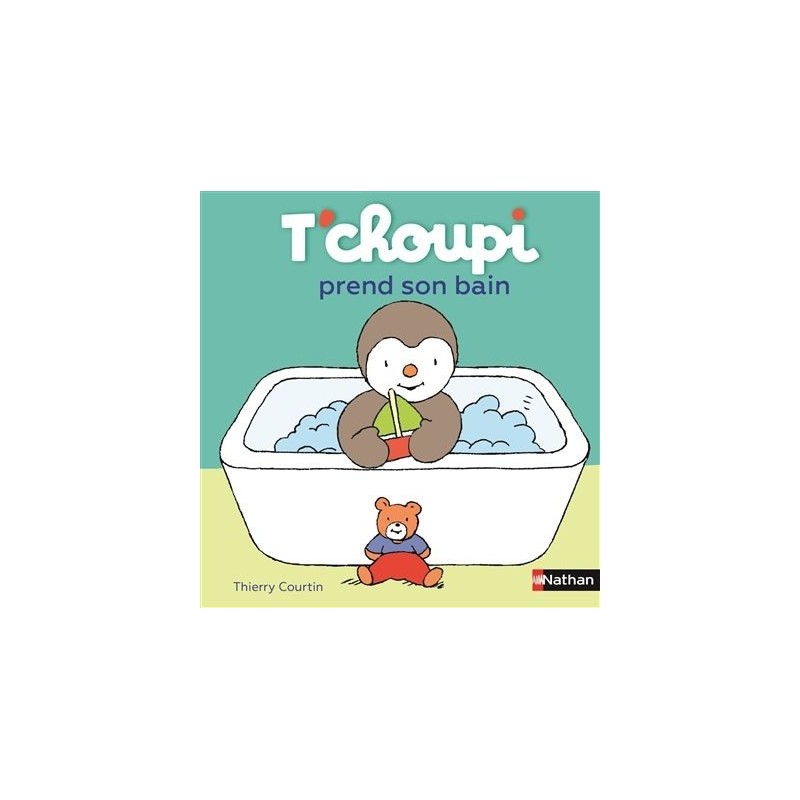 T'choupi prend son bain