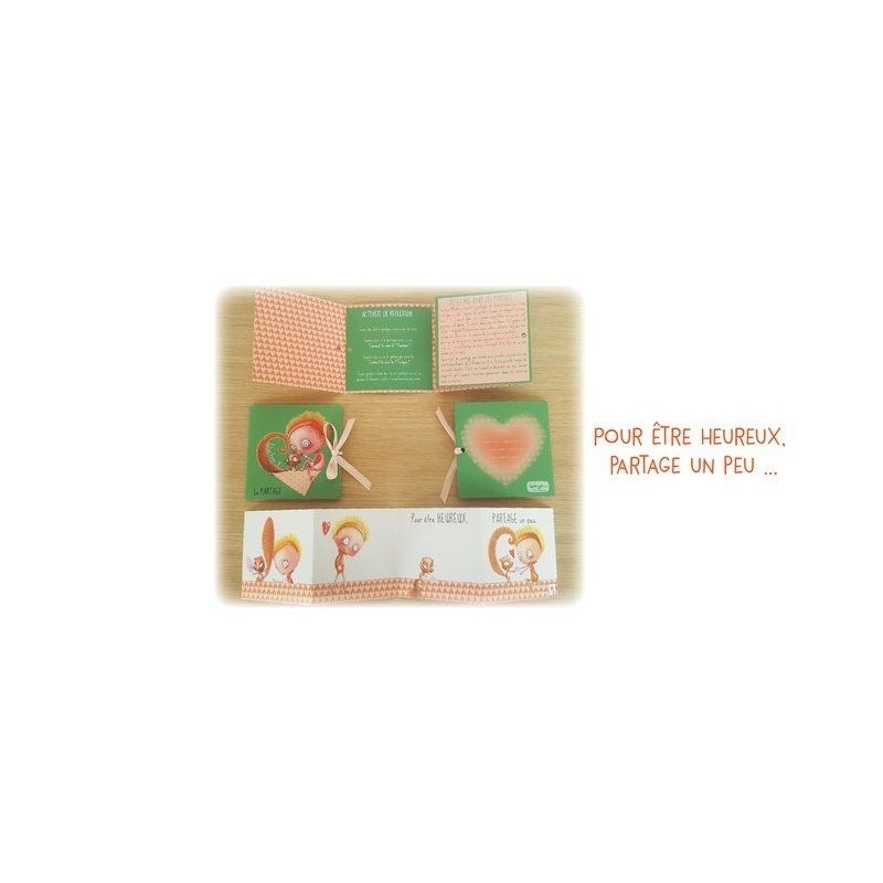 Carte dicton 4 : le partage - LoulouZen Carte dicton 4 : le partage - LoulouZen