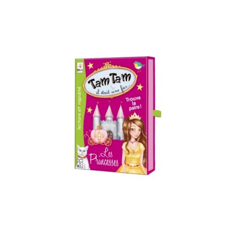 Tam tam Princesses : jeu de lecture et de rapidité