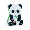 Puzzle silhouette - Léo le panda