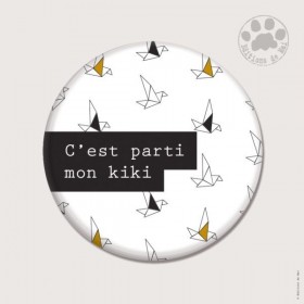 Magnet rond - C'est parti...