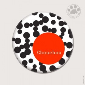 Magnet rond - Chouchou