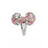 Barrette mini pétale - Fleuri rose saumon