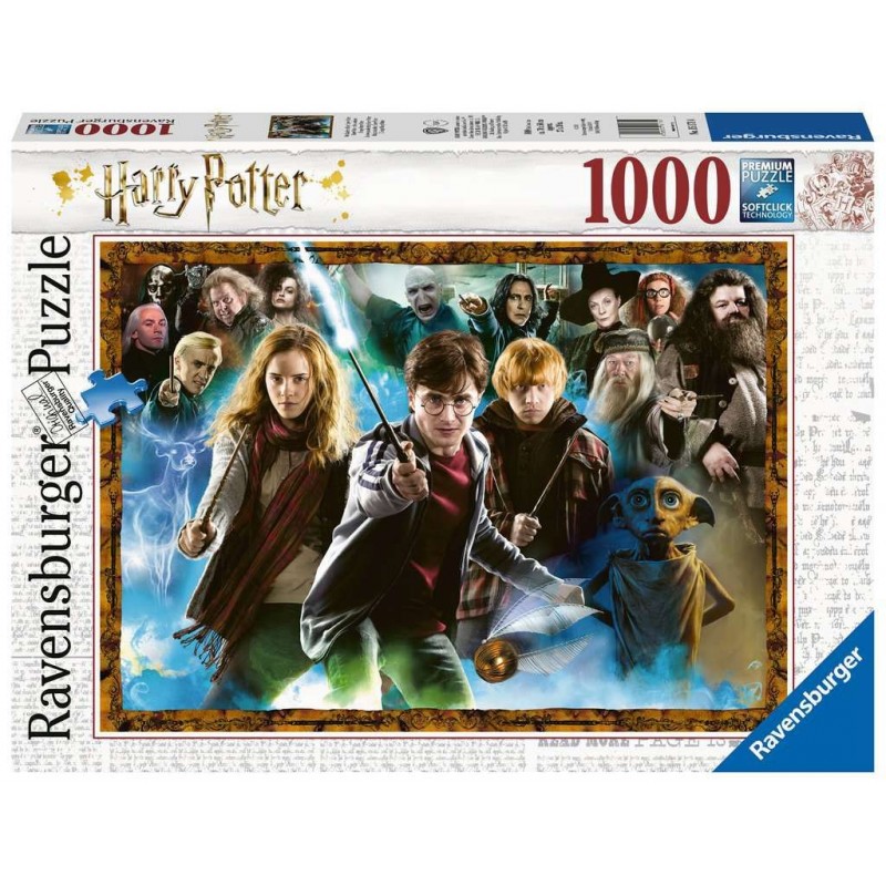 Puzzle 1000 pièces - Harry Potter et les sorciers