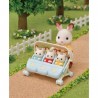 La poussette triple - Sylvanian Families