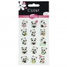 Stickers 3D Cooky panda