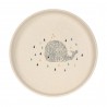 Assiette plate Little Water Baleine PP/Cellulose