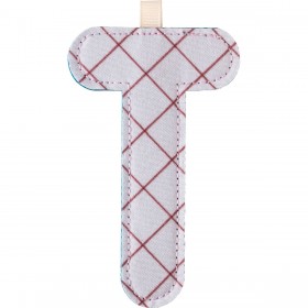 Lettre en tissu T