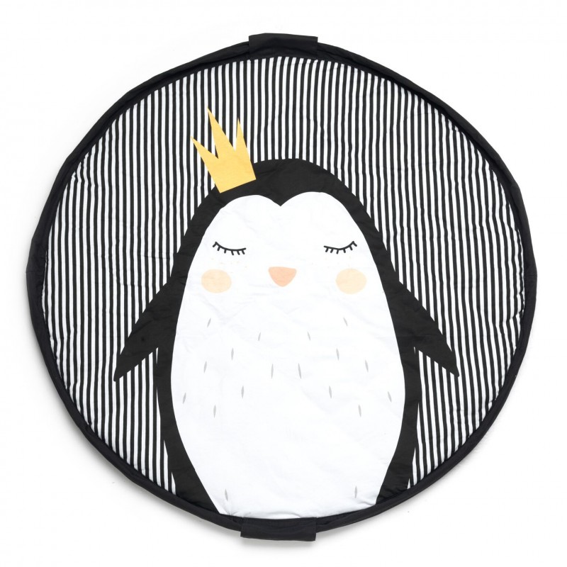 Sac play&go soft Pingouin (tapis et rangement) Sac play&go soft Pingouin (tapis et rangement)
