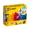 Lego Classic - Briques transparentes créatives